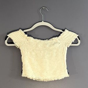 Full Tilt Size Small Ruched crop top